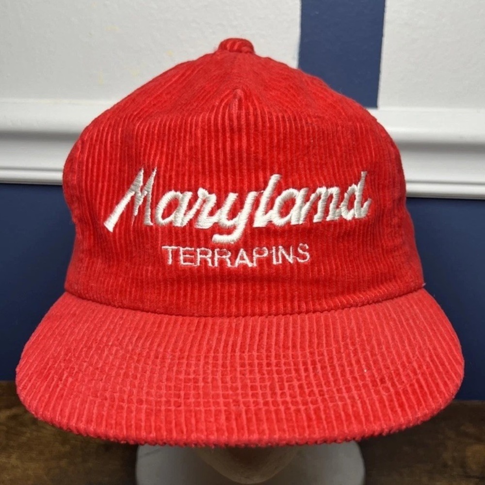 Maryland Terrapins MD Corduroy Hat The Chord MacGregor Sport's Specialties Green